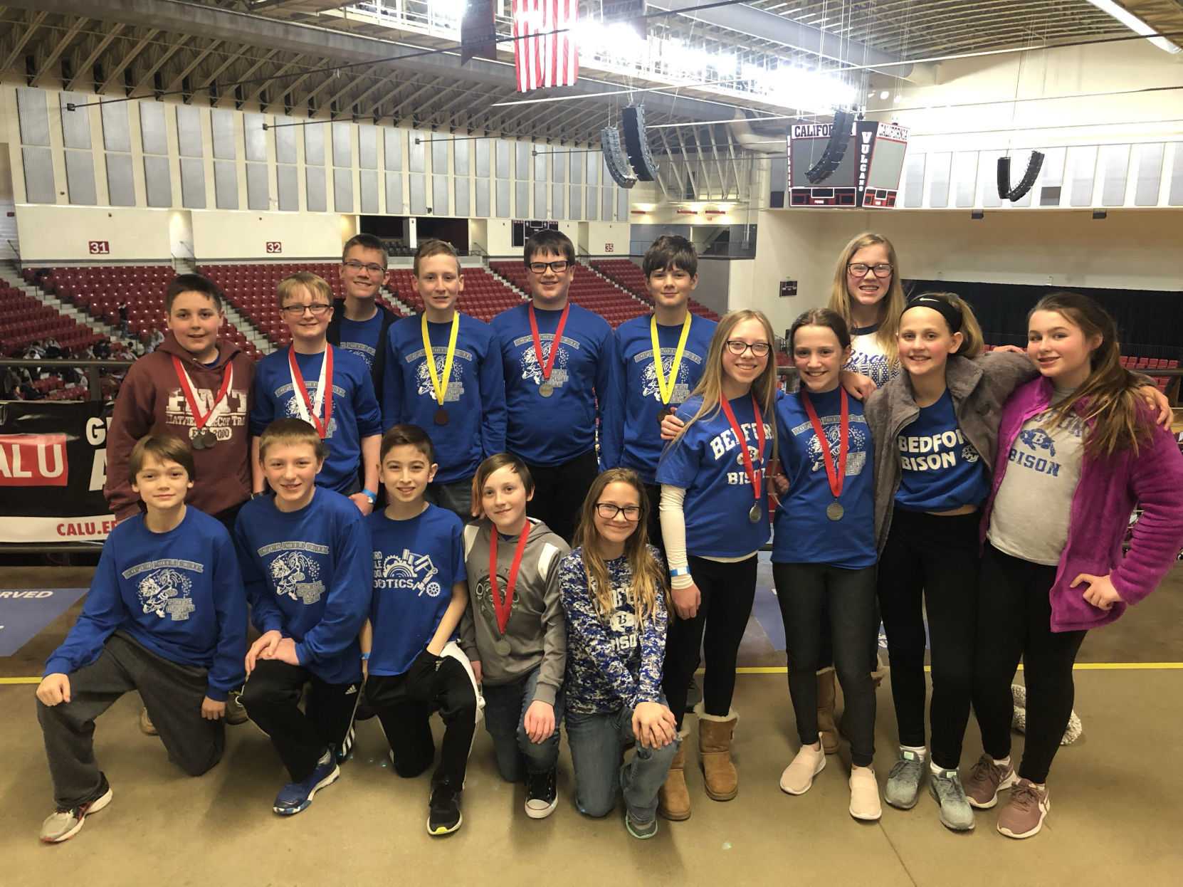 BMS Olympiad team